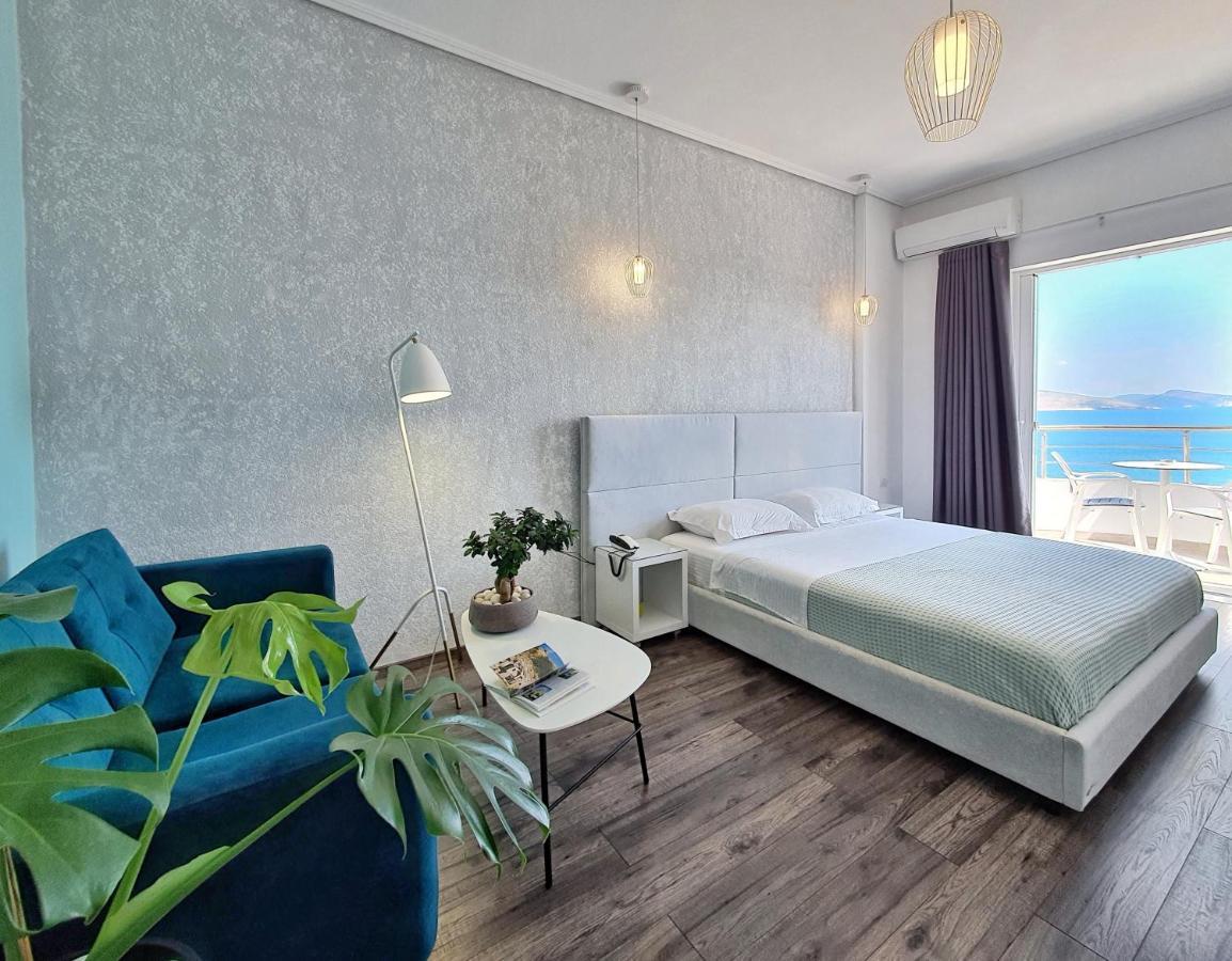 Hotel Joan Sarandë Esterno foto