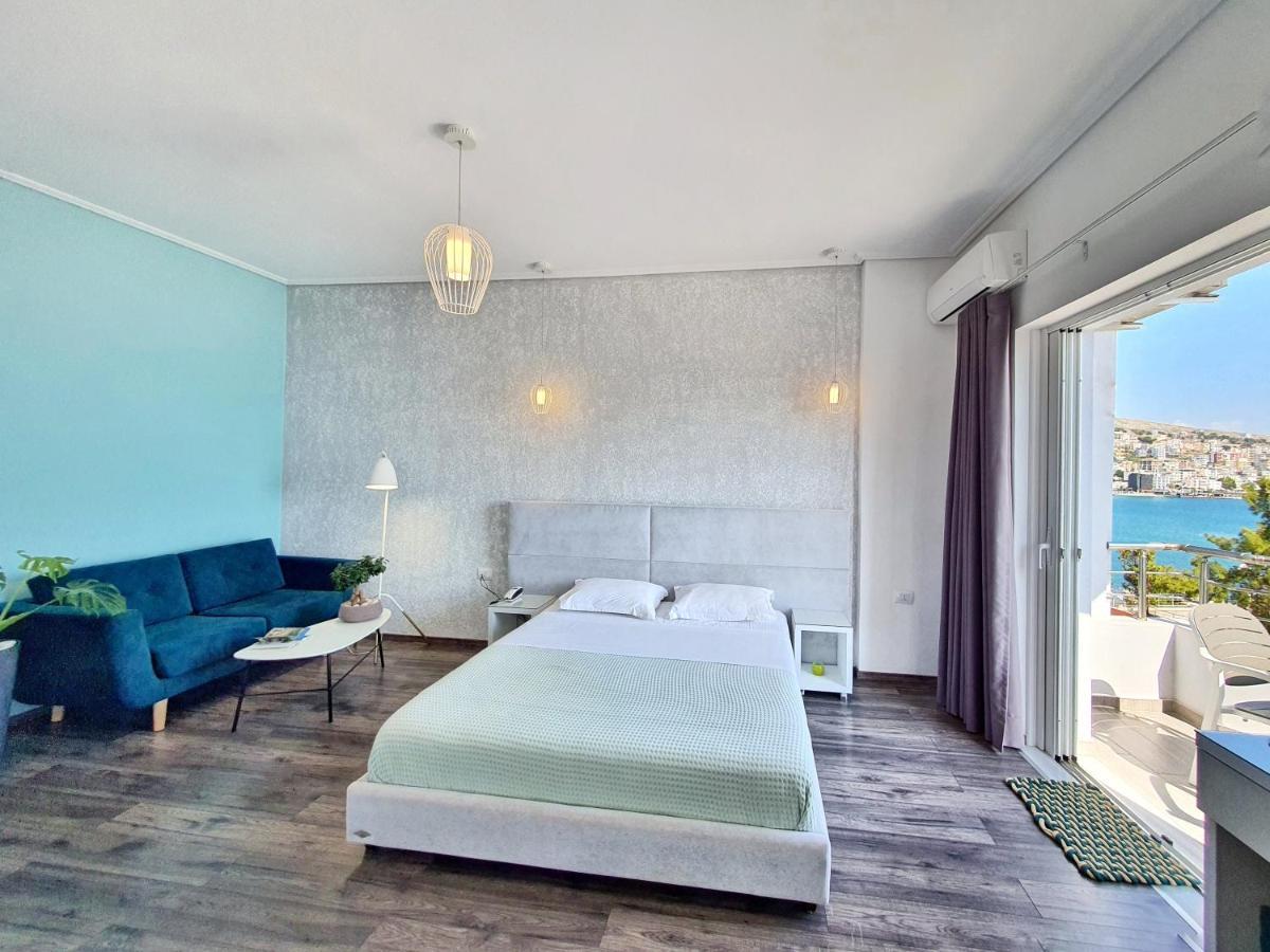 Hotel Joan Sarandë Esterno foto